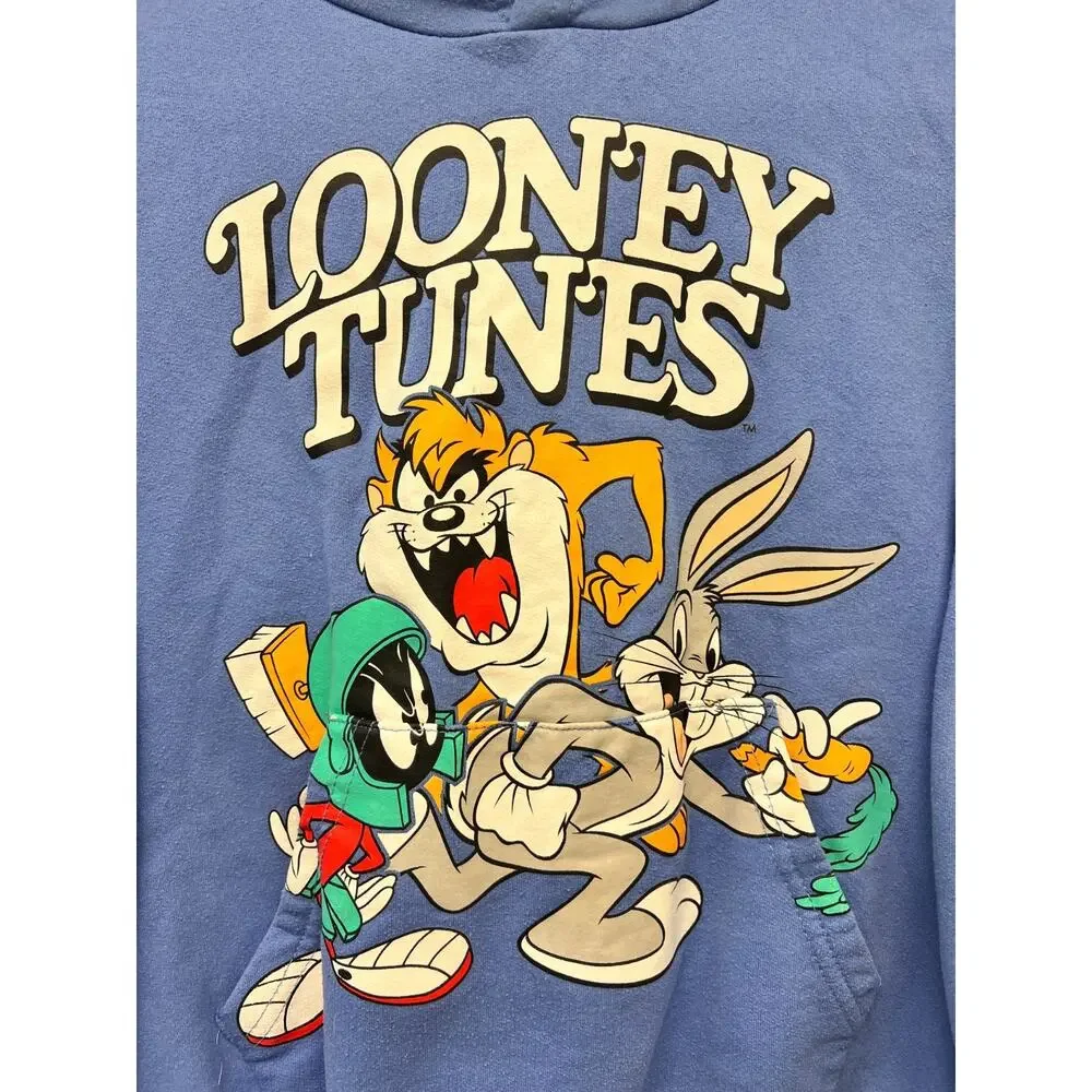 Looney Tunes Youth 10/12 Hoodie Warner Bothers NOC3575